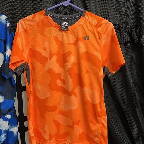 Russell XXL size 18 youth boys set of 2 camo shirts. - Picture 6 of 9